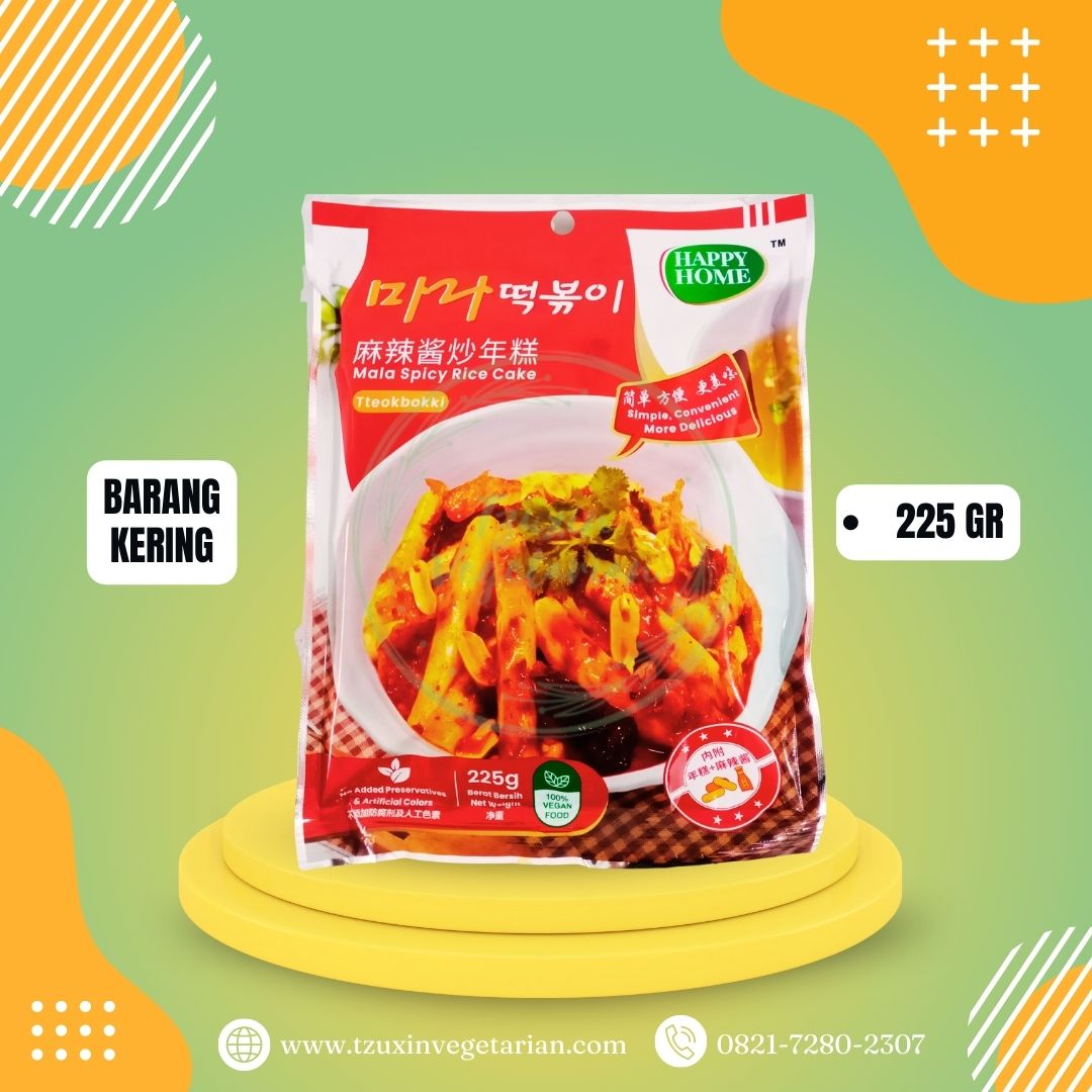 HH TTEOKBOKKI MALA SPICY RICE CAKE (225GR)