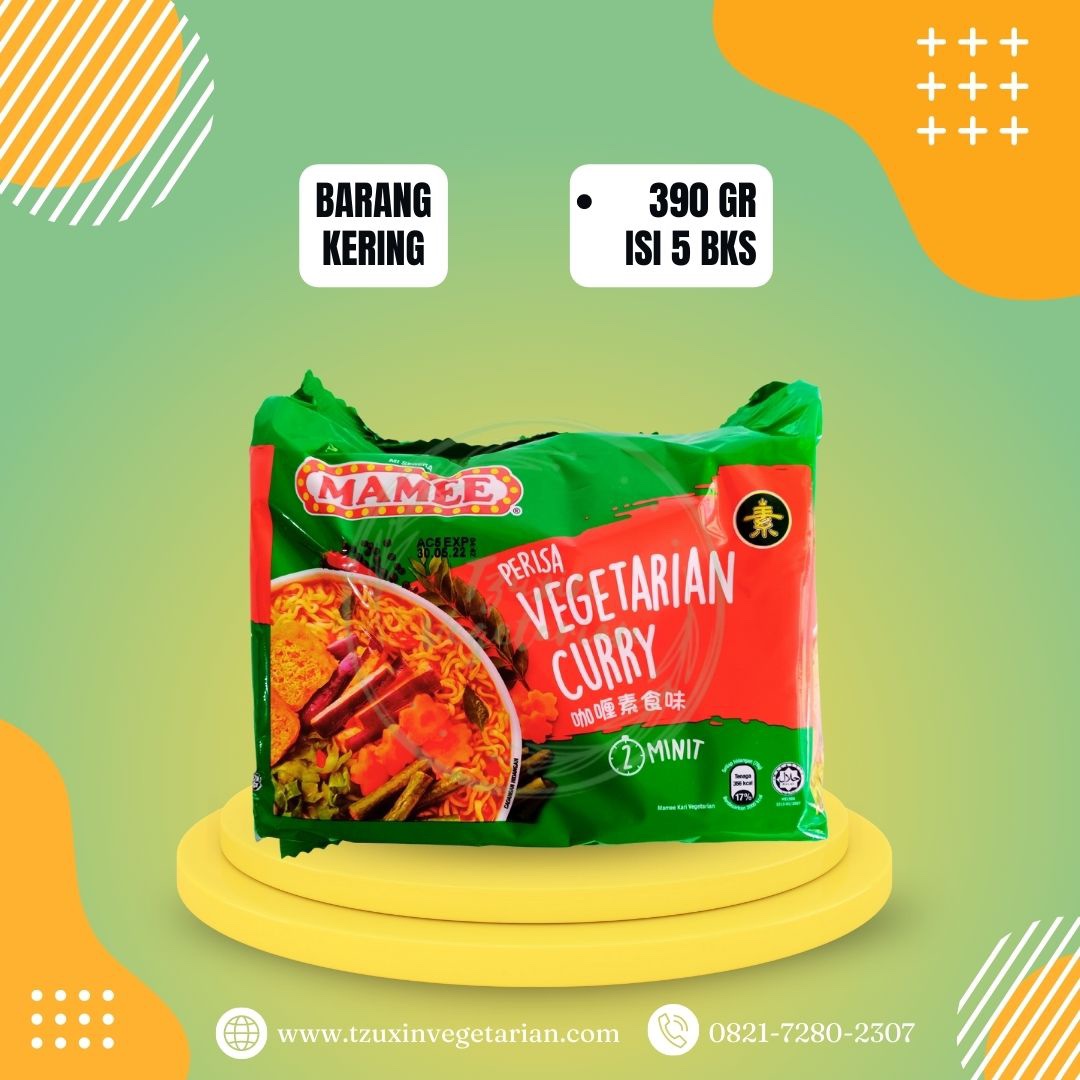 MAMEE VEG CURRY NOODLES(5BKS)