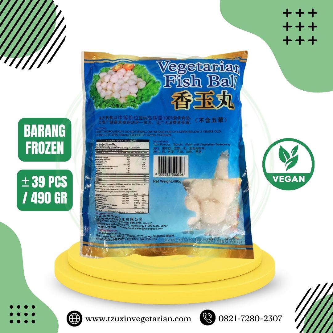 MR VEGE FISH BALL (490GR)