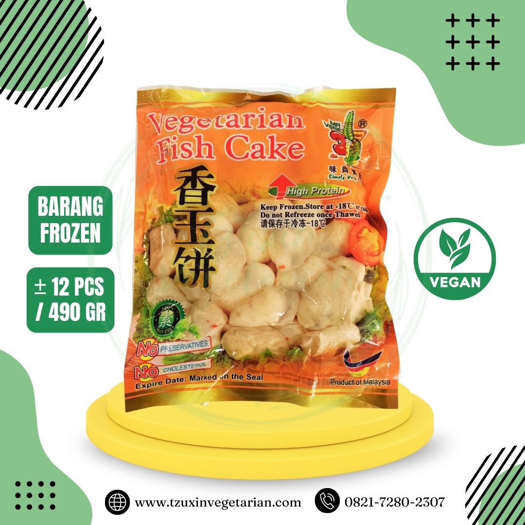 MR VEGE FISH CAKE (490GR)