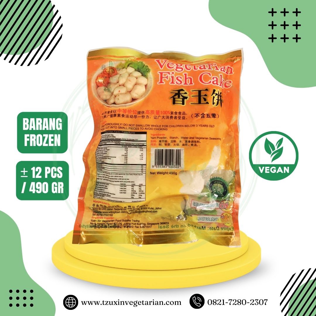 MR VEGE FISH CAKE (490GR)