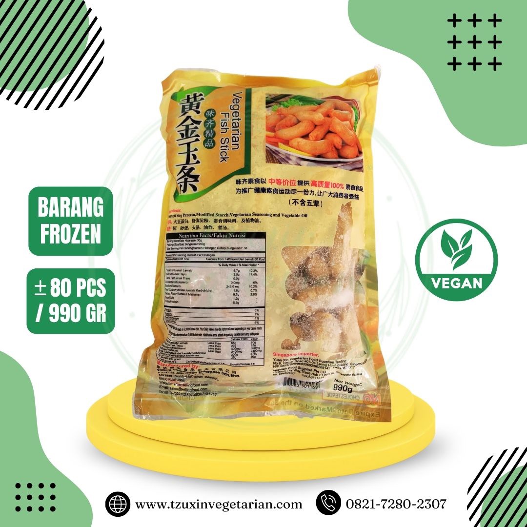 MR VEGE FISH STICK (990GR)