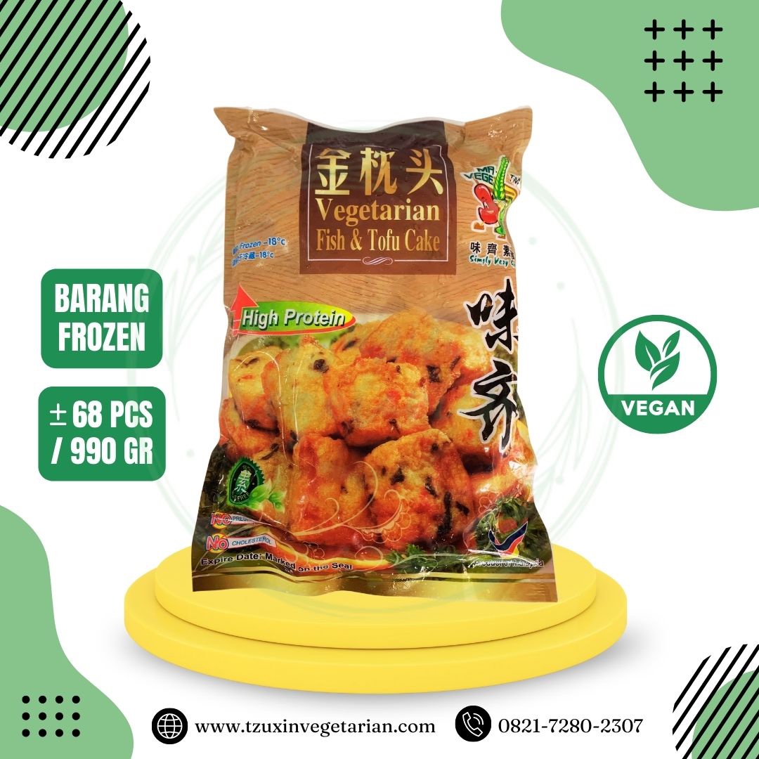 MR VEGE FISH & TOFU CAKE (990GR)