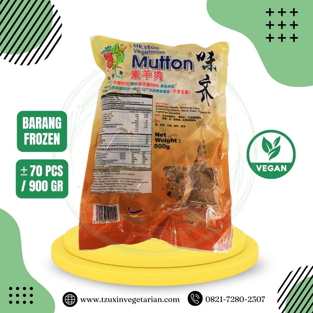 MR VEGE MUTTON (900GR)