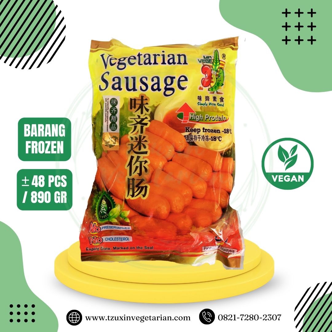 MR VEGE SAUSAGE PENDEK (890GR)