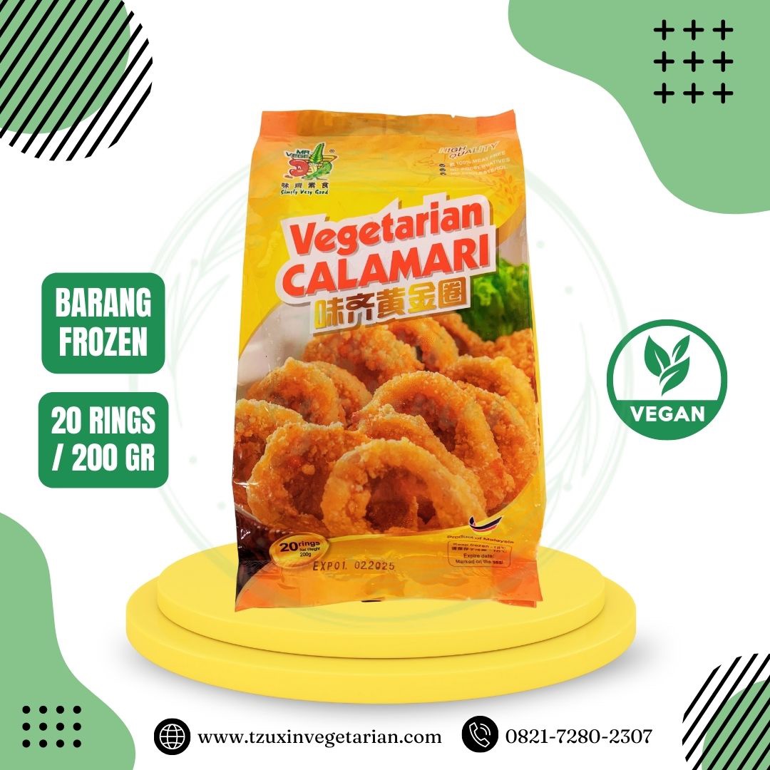 MR VEGE SQUID CALAMARI 20 RINGS (200GR)