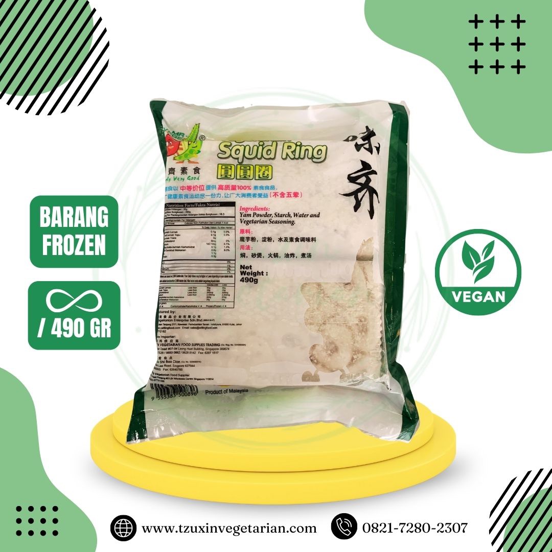 MR VEGE SQUID RING (490GR)