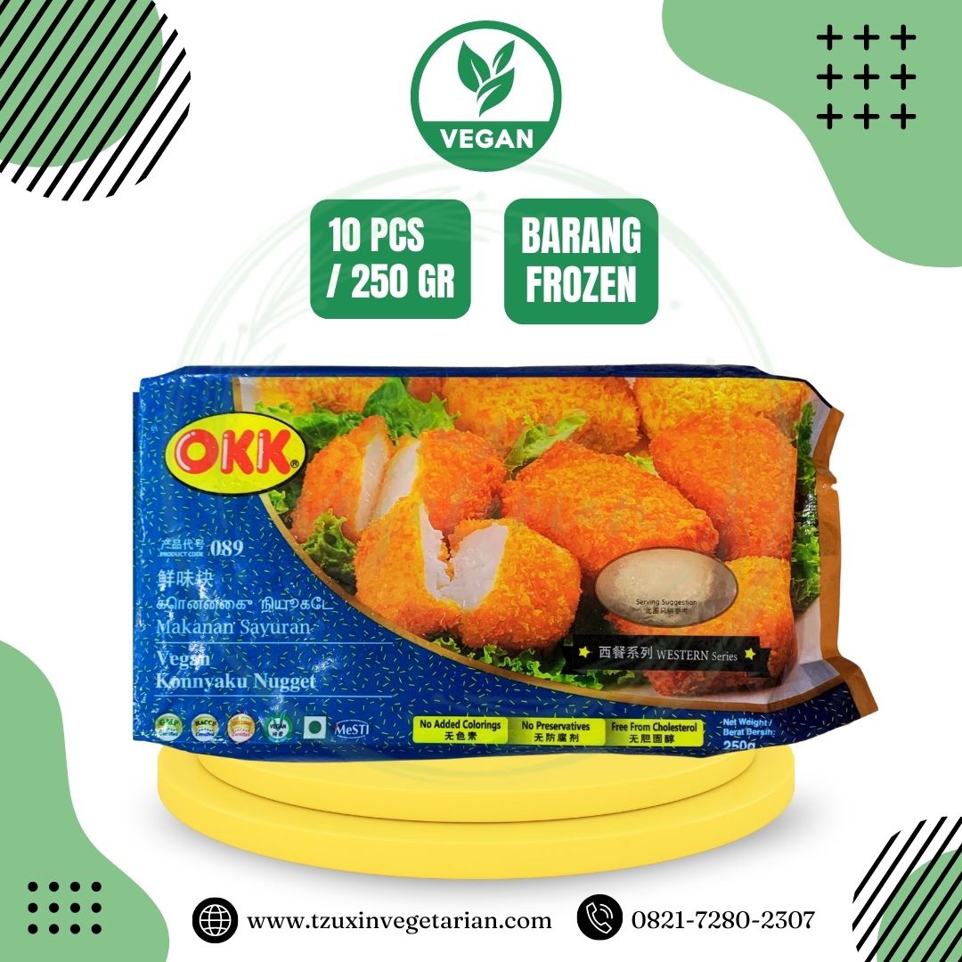 OKK KONNYAKU NUGGET 10 PCS (250GR)