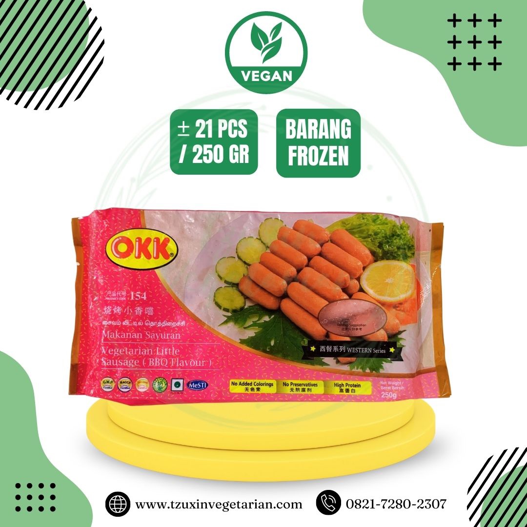 OKK LITTLE SAUSAGE BBQ (250GR)