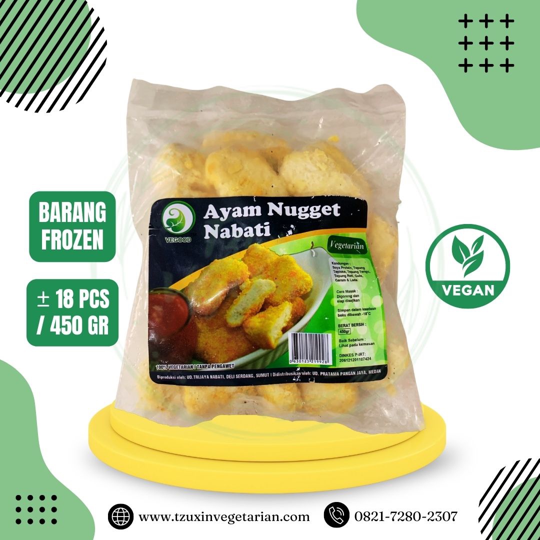 VEGOOD AYAM NUGGET NABATI (450GR)