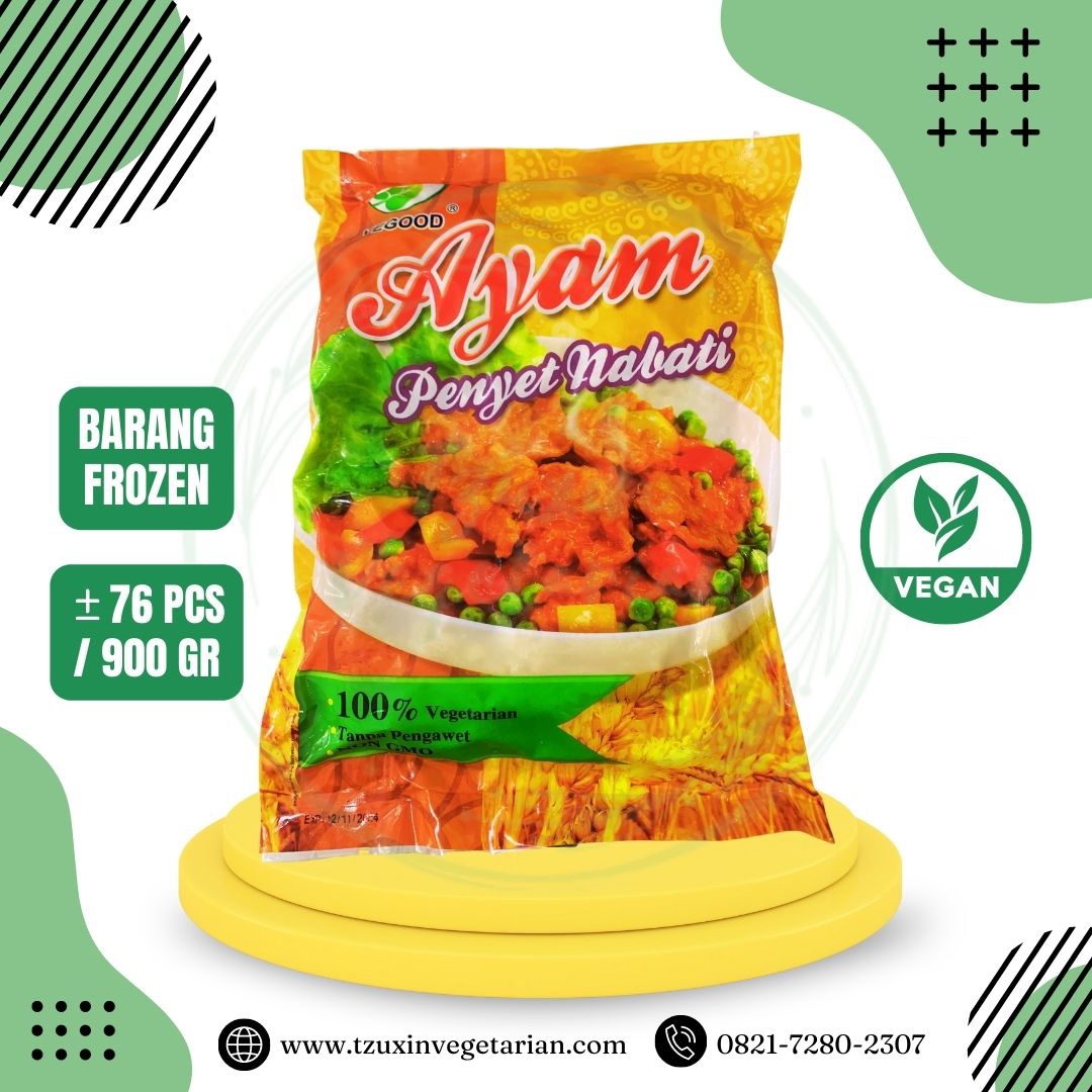 VEGOOD AYAM PENYET NABATI (900GR)