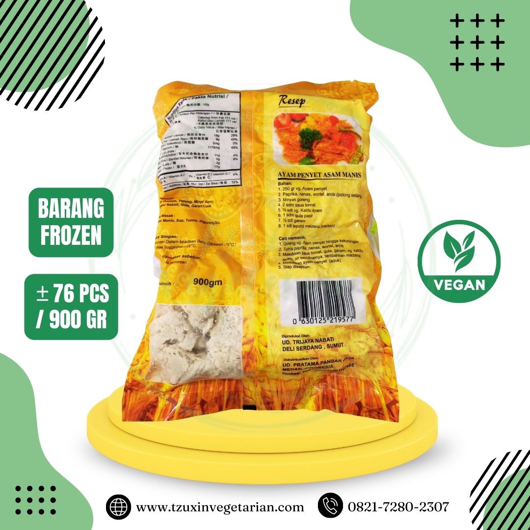 VEGOOD AYAM PENYET NABATI (900GR)