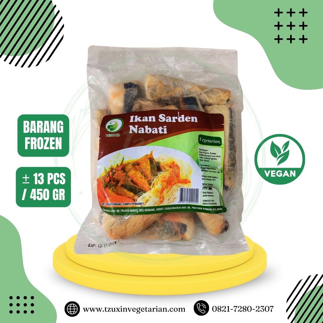 VEGOOD IKAN SARDEN NABATI (450GR)