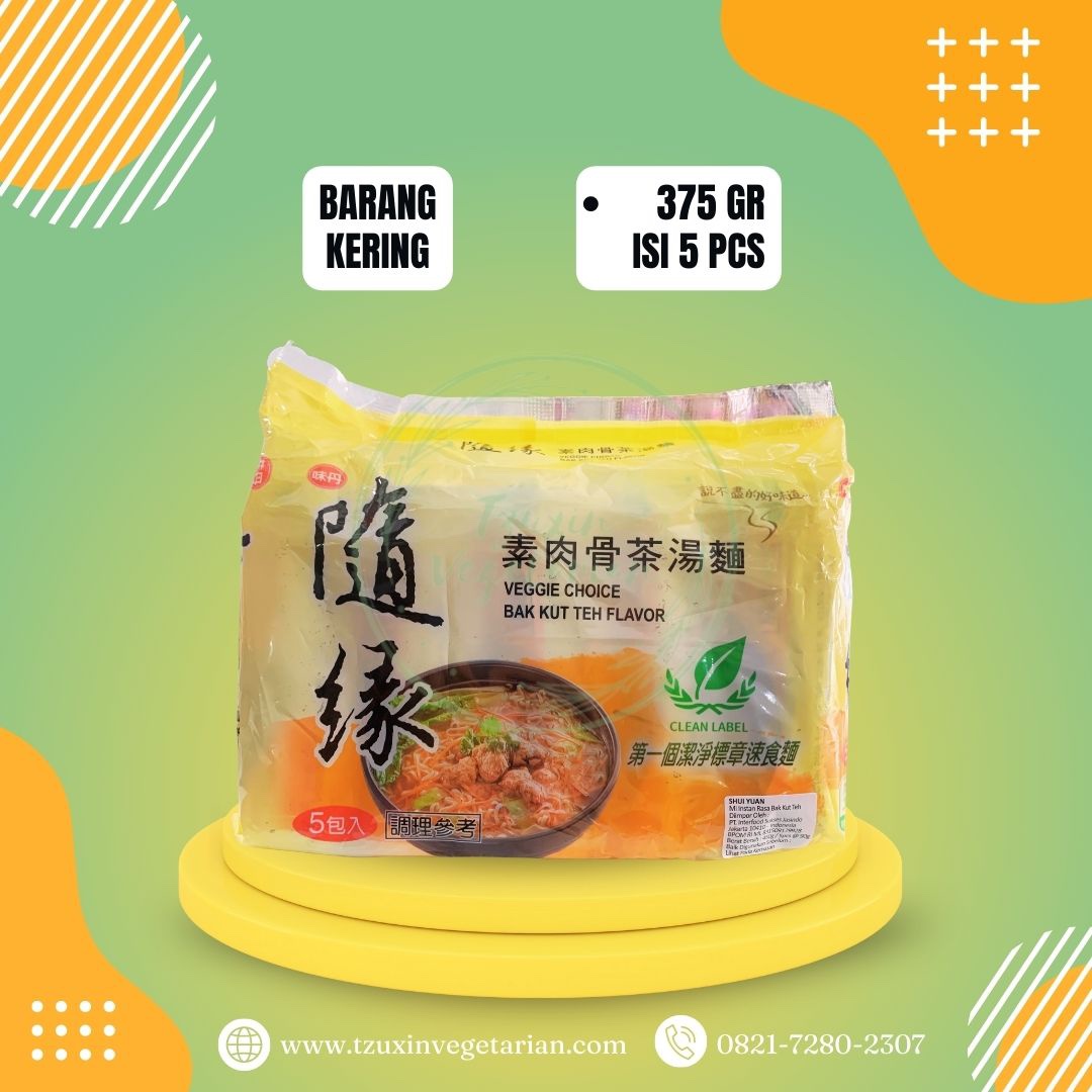 VEDAN BAK KUT TEH NOODLES (5BKS)