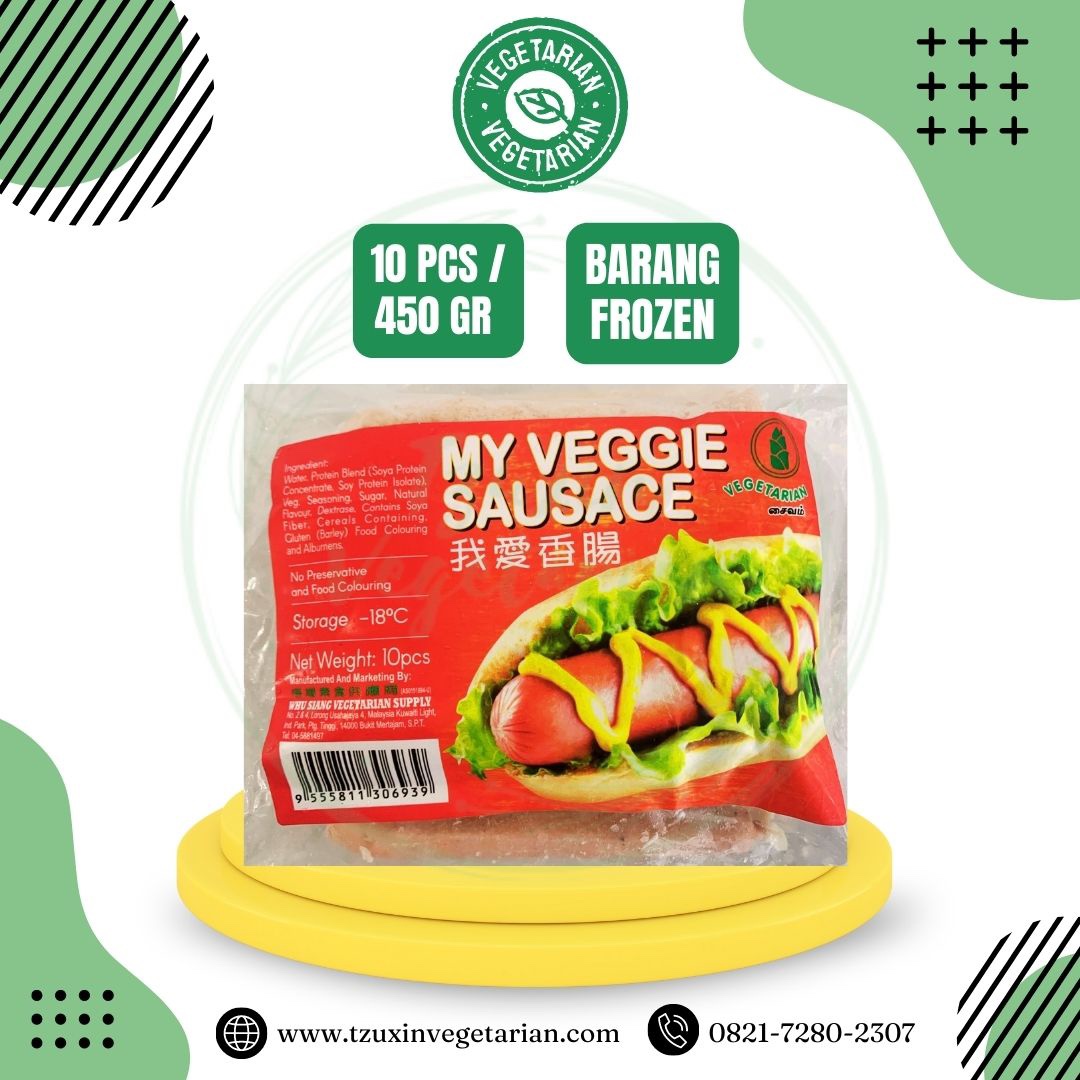 WX MY VEGGIE SAUSAGE 10 PCS