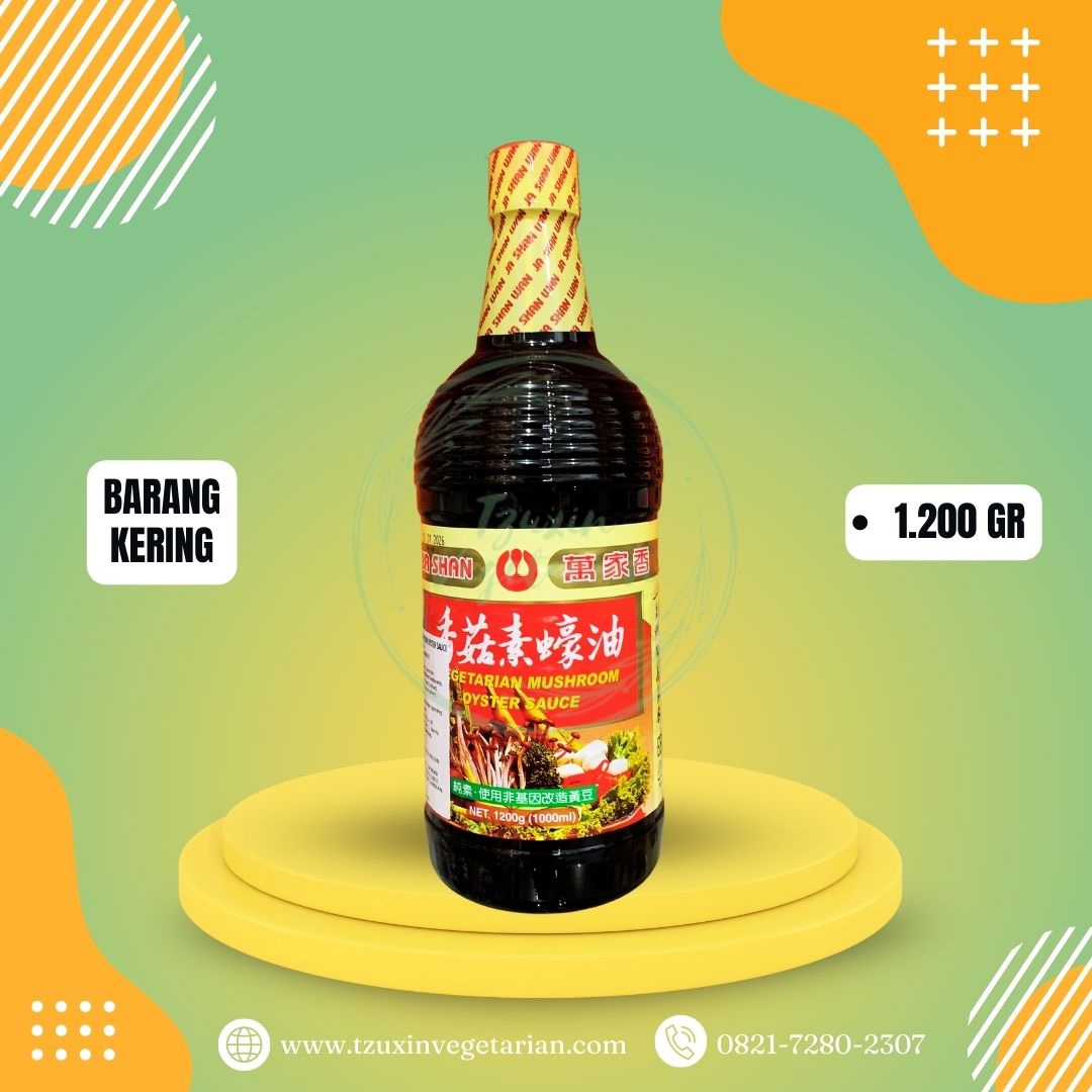 WJS MUSHROOM OYSTER SAUCE (1.200GR)