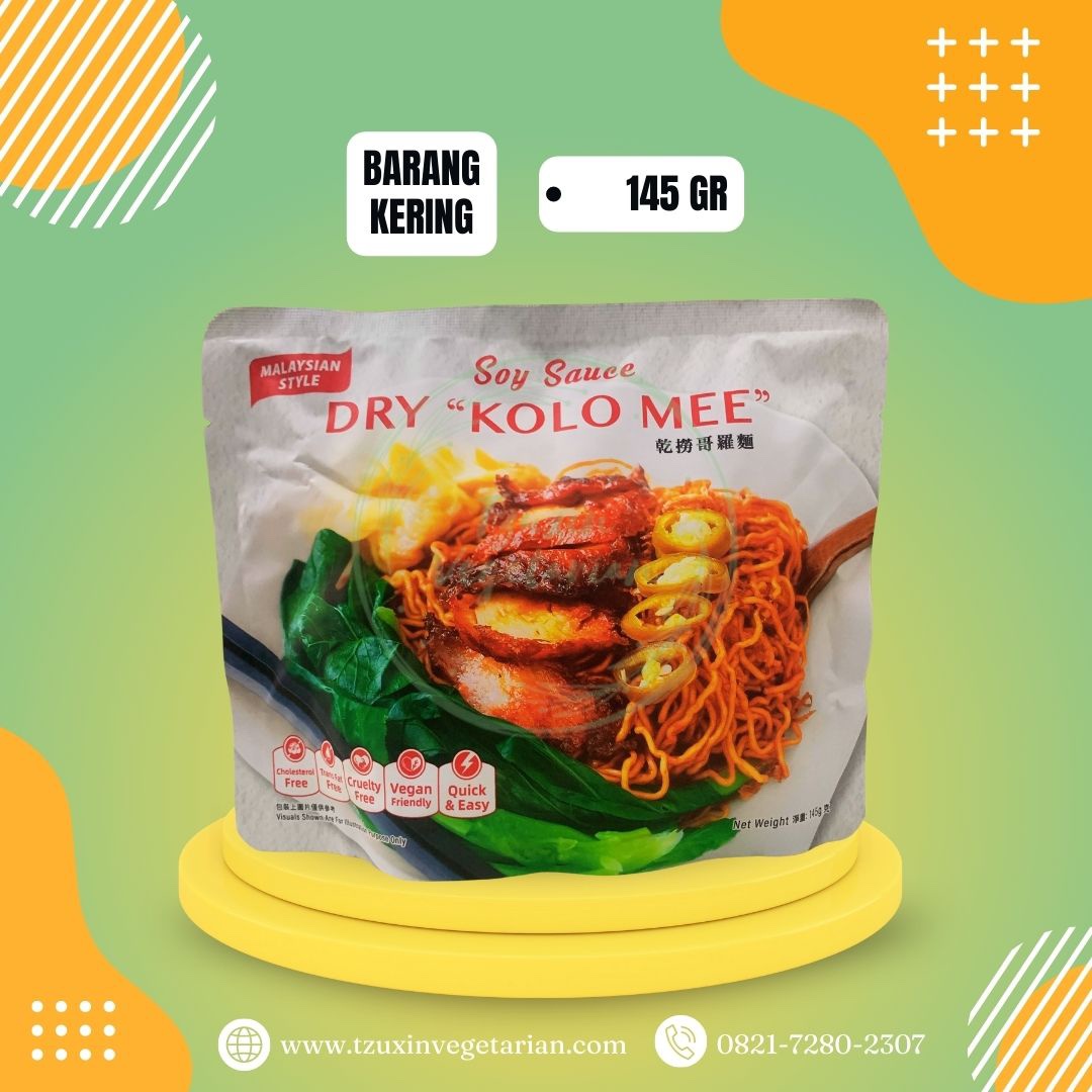 VEGGIE ZONE DRY KOLO MEE (145GR)