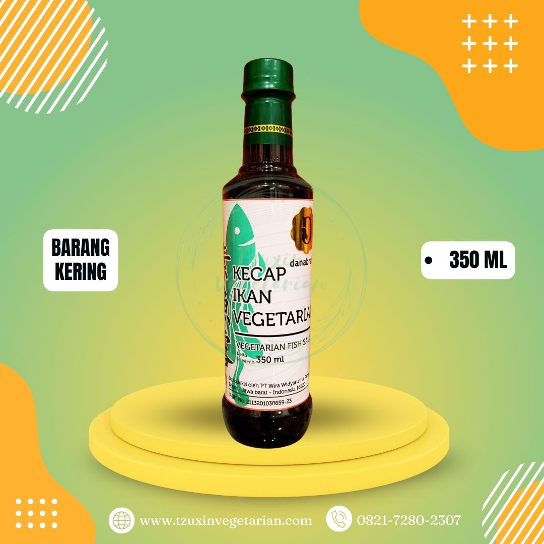 DANABRATA KECAP IKAN VEGETARIAN (350ML)