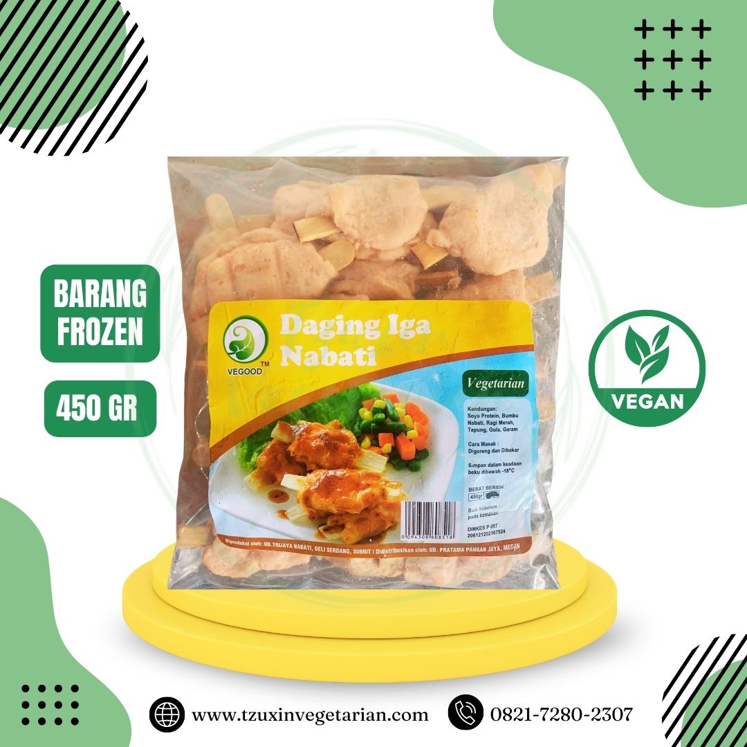 VEGOOD DAGING IGA NABATI (450GR)