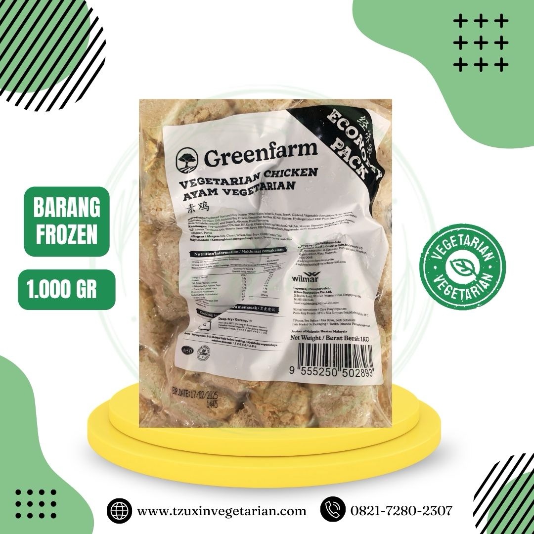 GF ECO CHICKEN VEGETARIAN (1.000GR)