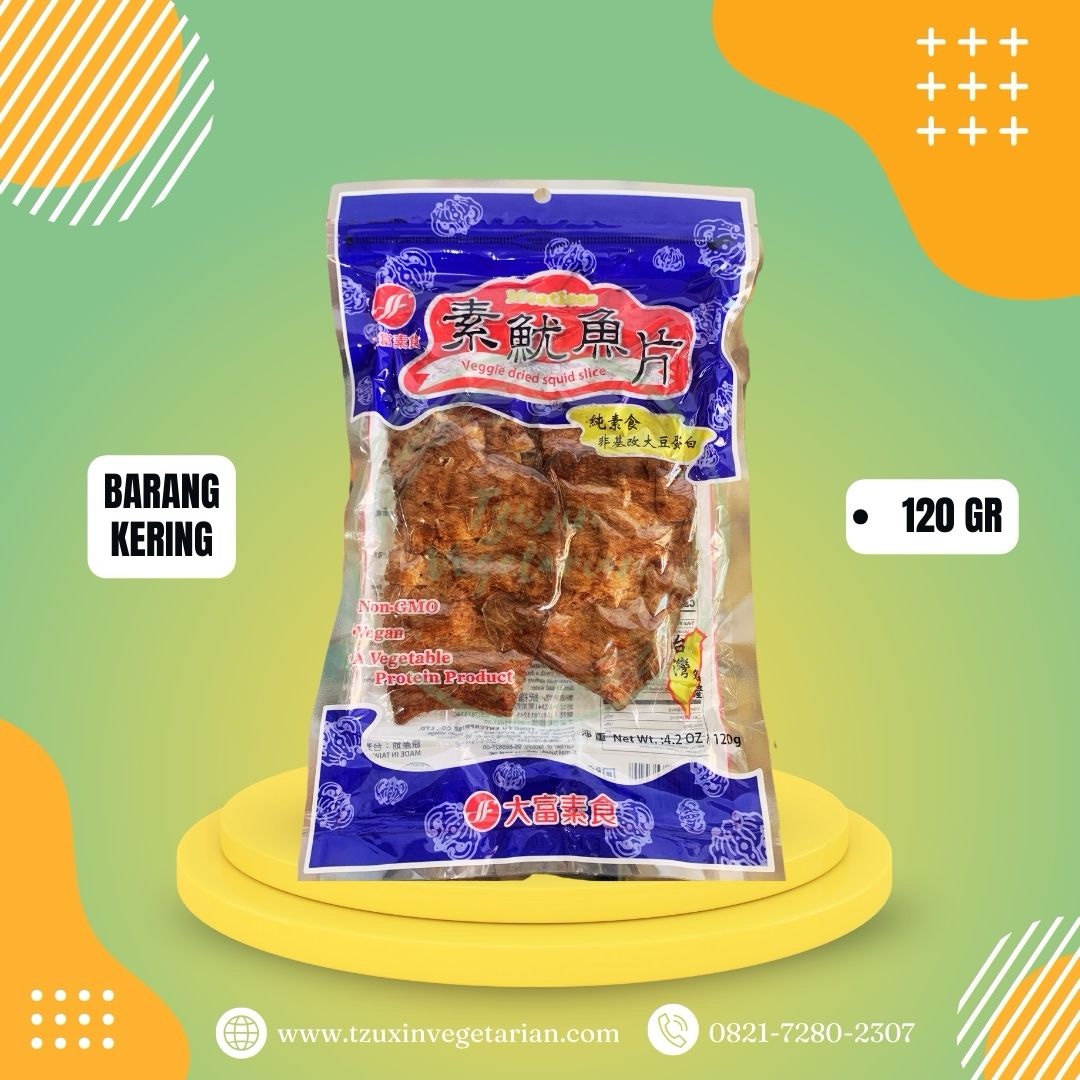 VEGGIE DRIED SQUID SLICE (120GR)