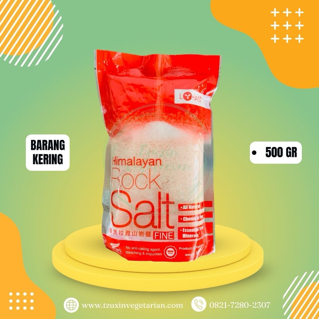 LOHAS HIMALAYAN ROCK SALT (500GR)